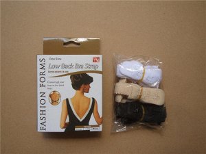 Удлинитель бретелей для лифа с низкой спиной Low Back Bra Strap (набор)