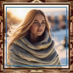 Шарфы, палантины, воротники, Шапки из кашемира и шерсти