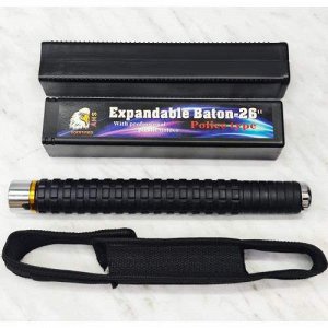 Телескопическая дубинка Expandable Baton-26 с пластиковым держателем 65 см
