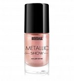LUXVISAGE Лак для ногтей Metallic Show, тон 304 розовый кварц
