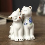 Сувенир &quot;2 киски неженки&quot; 7,5х6 см
