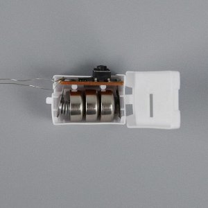 Фигура светодиодная «Зимняя пихта» 33 x 25 x 25 см, 20 LED, батарейки AG13x3 (в комплекте), свечение тёплое белое