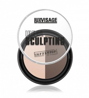 LUXVISAGE Пудра-скульптор IDEAL SCULPTING тон 03  молочный шоколад # § *