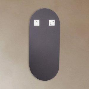 Зеркало интерьерное настенное, овальное, 50x110 см