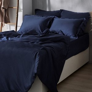 Пододеяльник SL Home Tencel 200*220 см , цв. синий