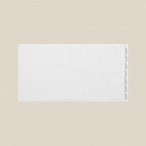 Полотенце махровое SL HOME: Floral "Блан де Блан" 30х60 см, 100% хлопок, 550 г/м2