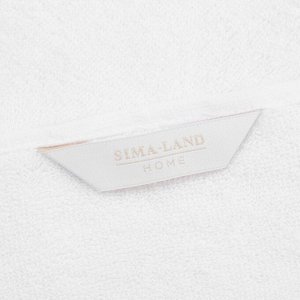 Полотенце махровое SL HOME: Floral "Блан де Блан" 30х60 см, 100% хлопок, 550 г/м2