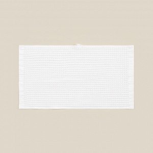 Полотенце вафельное SL HOME: Basic "Блан де Блан" 50х90 см, 100% хлопок, 340 г/м2