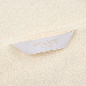 Полотенце махровое SL HOME: Floral "Айвори" 30х60 см, 100% хлопок, 550 г/м2