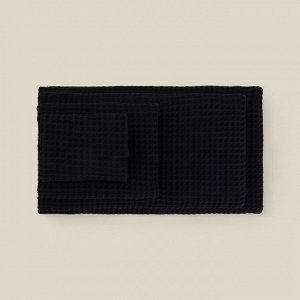 Полотенце вафельное SL HOME: Basic "Дарк Маре" 30х60 см, 100% хлопок, 340 г/м2