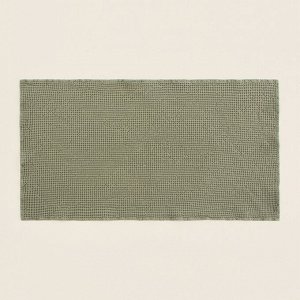 Полотенце вафельное SL HOME: Linen "Олива" 40х70 см, 51% лён, 49% хлопок, 235 г/м2