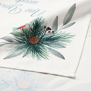 Полотенце Этель " New Years treat" 40х73 см, 100% хлопок, саржа 190 г/м2