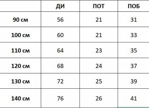 Джинсы Легкие летние джинсы для мальчика. Размерная сетка внутри.