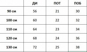 Джинсы Джинсы для мальчика. Размерная сетка внутри.