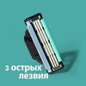 GILLETTE Сменные бритвенные кассеты GILLETTE MACH3 2 штуки