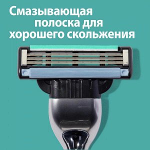 GILLETTE Сменные бритвенные кассеты GILLETTE MACH3 2 штуки