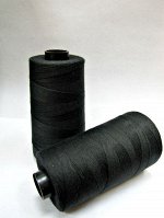 Нитки полиэстр 5000 ярдов 40/2 ДС черный