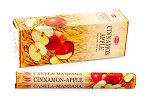 Благовония HEM, шестигранники, Cinnamon-Apple (Корица-Яблоко)