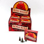 Благовония HEM Красная Роза (Red Rose) 10 конусов