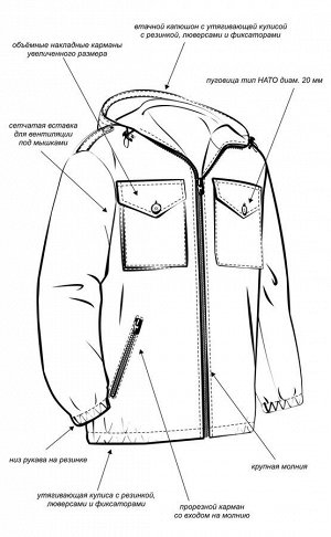 Костюм "ТУРИСТ 2" куртка/брюки цвет: кмф "Цифра светло-серая", ткань: Твил Пич