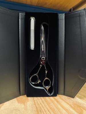 SS PN 135-5,5 premium, Премиальные ножницы 5,5", эргономичные, тонкая форма, черные