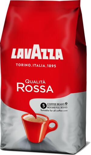 Кофе зерновой Lavazza Qualita Rossa, 1000 г