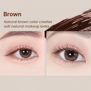 Коричневая тушь с эффектом объёма Heimish Dailism Smudge Stop Mascara Volume Brown