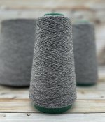 Пряжа для вязания 100 гр, Lanerossi Lambswool 100%  кардный  меринос  1500м/100гр Серый меланж