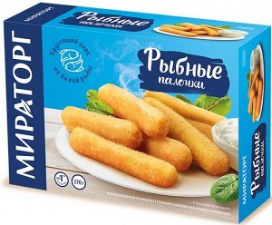 Палочки рыбные Мираторг 270 г