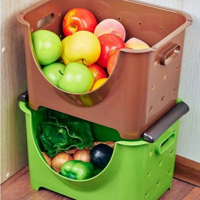 РУССКИЕ ХОЗЫ: Ящики и корзины для хранения овощей и фруктов!