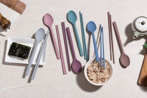 Силиконовая ложка KF Pastel