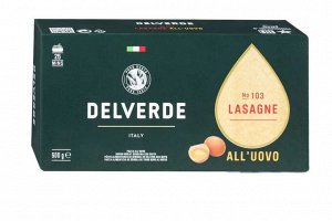 Паста лазанья №103 DELVERDE 1/0,5кг   1/12