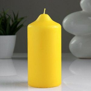 Свеча классическая 7х15 см, желтая
