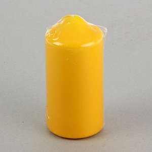 Свеча классическая 7х15 см, желтая