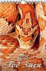 Календарь 2025 на спирали 320х480 Год змеи вид 1 0525042