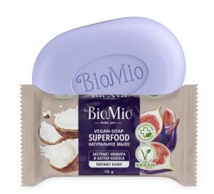 BIO-MIO Мыло натуральное BioMio Bio-Soap Инжир 75 гр.