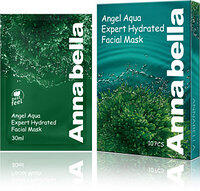 Маска тканевая для лица с Морскими Водорослями Аннабэлла Анджел Аква Annabella Angel Aqua Expert Facial