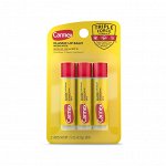 Набор бальзамов для губ Carmex классический SPF 15 в стике 3 шт.