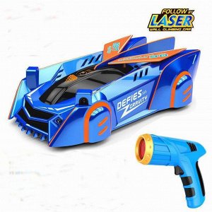 Машина на р/у Автоград "LASER", антигравитационная, управление лазером, ездит по стенам
