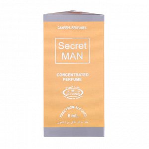 Духи масляные Secret Man, 6 мл