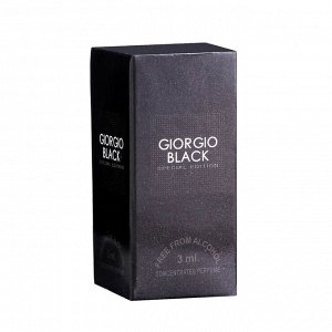 Духи масляные мужские Giorgio Black, 3 мл