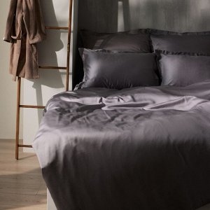 Пододеяльник SL Home Tencel 180*220 см , цв. серый