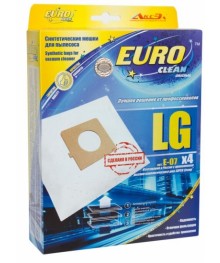 Euro clean E-07/4 шт мешки-пылесборники (LG TB-33)