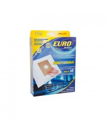 Euro clean EUN-01/4 синтетические пылесборники 4 шт. (универсальный для всех типов пылесосов)