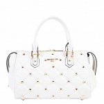 STUDDED QUILTED SMALL HANDBAG