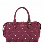 STUDDED QUILTED SMALL HANDBAG