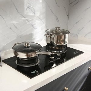 Набор кастрюль с крышками, 12 предметов