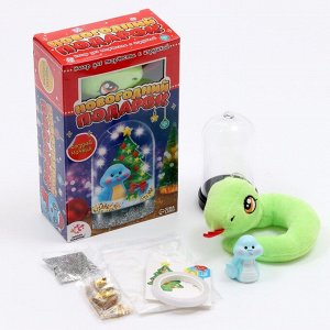 Ночник своими руками «Новогодний подарок», с игрушкой