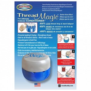 Кондиционер для нити, Thread Magic, в пластиковой коробочке с прорезями