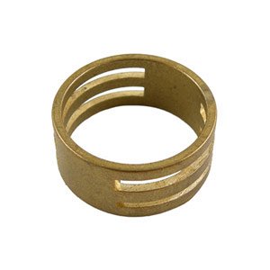 Инструмент (кольцо), 17мм, для работы с соединительными колечками, золотисто-бронзового цвета